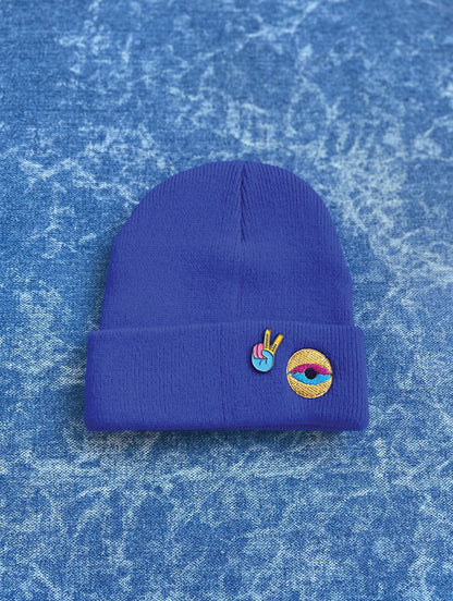 Evil Eye Knit Beanie