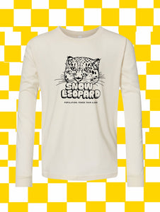 Snow Leopard Long Sleeve T-shirt